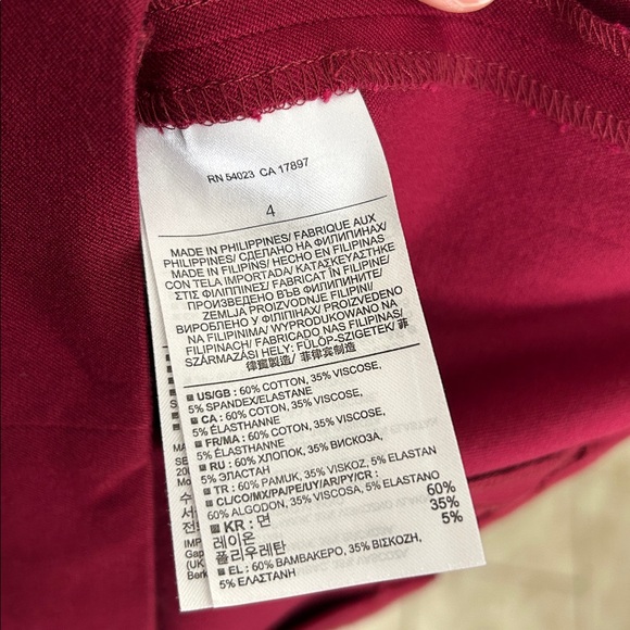 Banana republic Sloan, cap sleeve square neck, career office classy dress, 4 - Picture 6 of 8